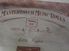 *Antique Player Piano Roll – Music Roll – “Dance of The Hours”- SALE! SALE! SALE