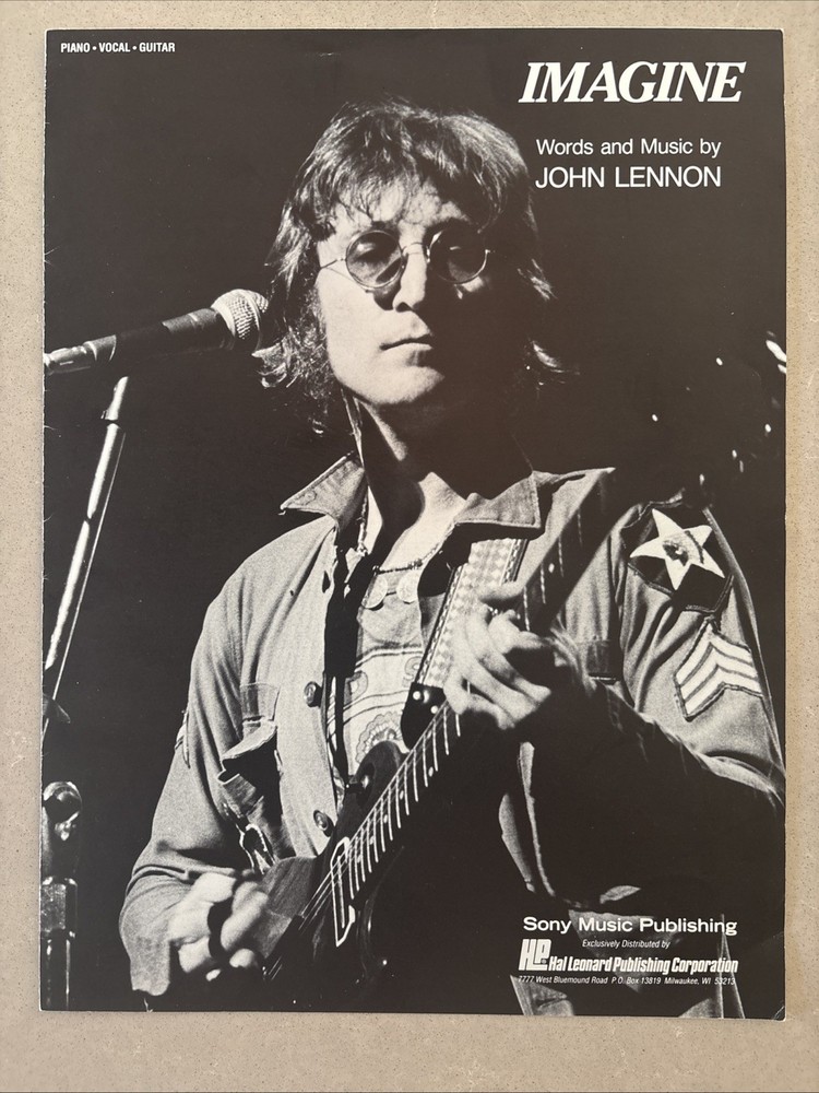1971 IMAGINE Words and Music by John Lennon Sony Music/Hal Leonard Publishing