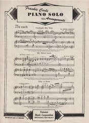 Zing a Little Zong by Leo Robin/Harry Warren Price Piano Sheet Music 1929