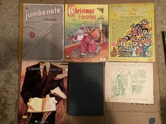 Large Vintage Lot Of 23 Easy Piano Young Players Sheet Music Song Books
