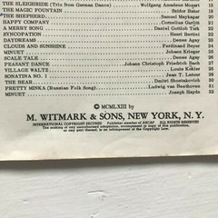 The Technic Treasury Vol A 1963 Young Pianist&rsquo;s Library Sheet Music G