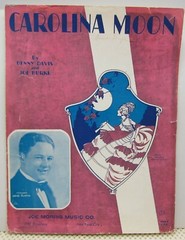 Carolina Moon – Benny Davis & Joe Burke – Sheet Music 1928