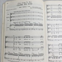 Choral Music Of Today No 1 SSA Piano Vocal Pop Songbook Charles Hansen 1960s Vtg
