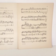 Antique 1892 Shepherds All and Maidens Fair Piano Solo Sheet Music