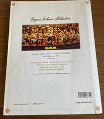 Yngwie J. Malmsteen millennium ORCHESTRA Concerto Suite Japan Guitar Tab Book