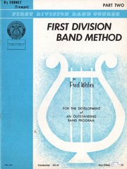 FIRST DIVISION BAND METHOD, Part Two – B-Flat Cornet (Trumpet), 1968 PB
