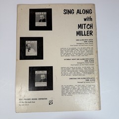 Sing Along With Mitch Songbook Piano Music 1959 Vintage New York Chords
