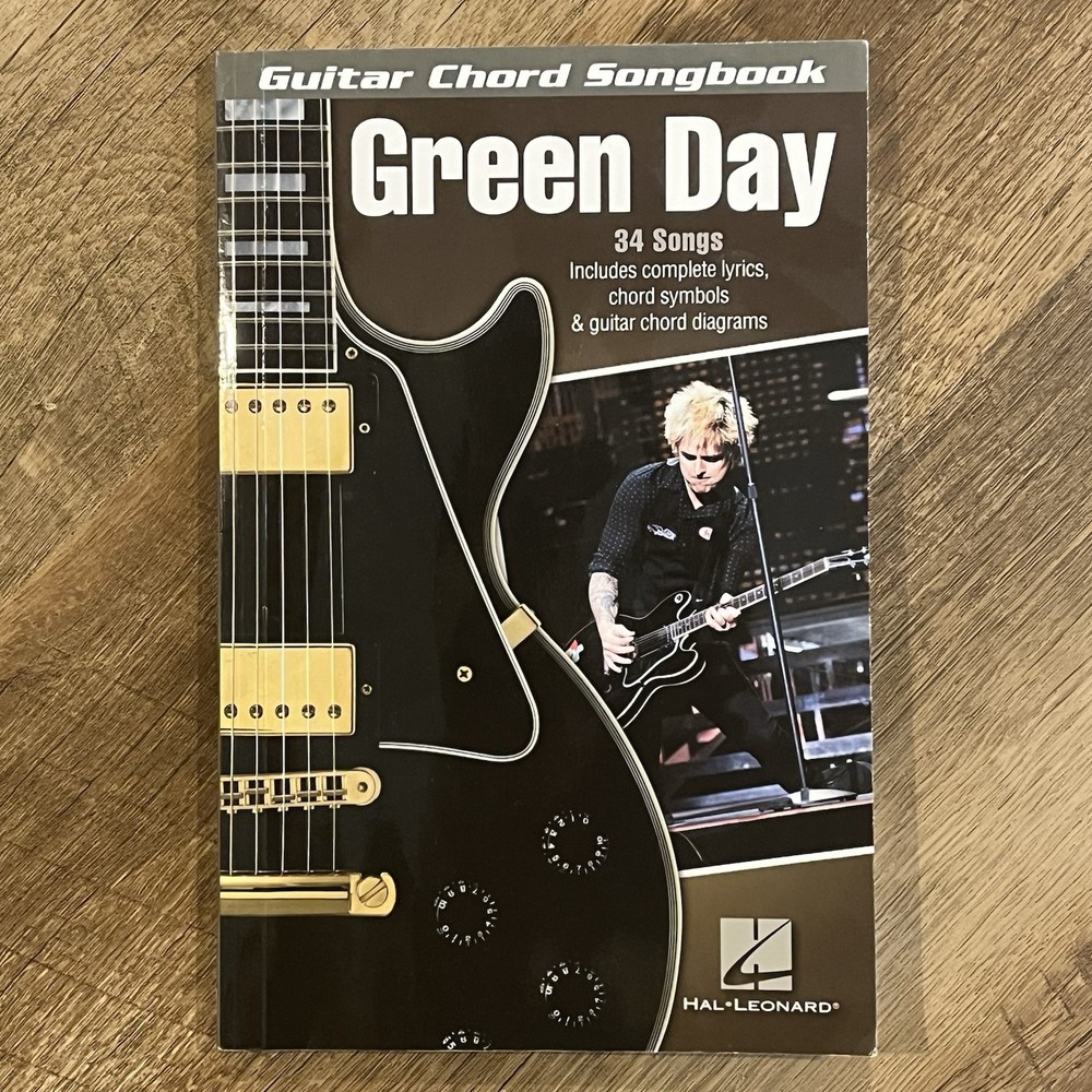 GREEN DAY Guitar Chord Songbook Lyrics & Chord Diagrams 34 Punk Songs Book