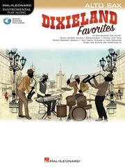 Dixieland Favorites Alto Sax Solo Sheet Music Play-Along Song Book Online Audio