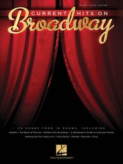 Current Hits on Broadway Sheet Music Piano Vocal Guitar Songbook NEW 000129024