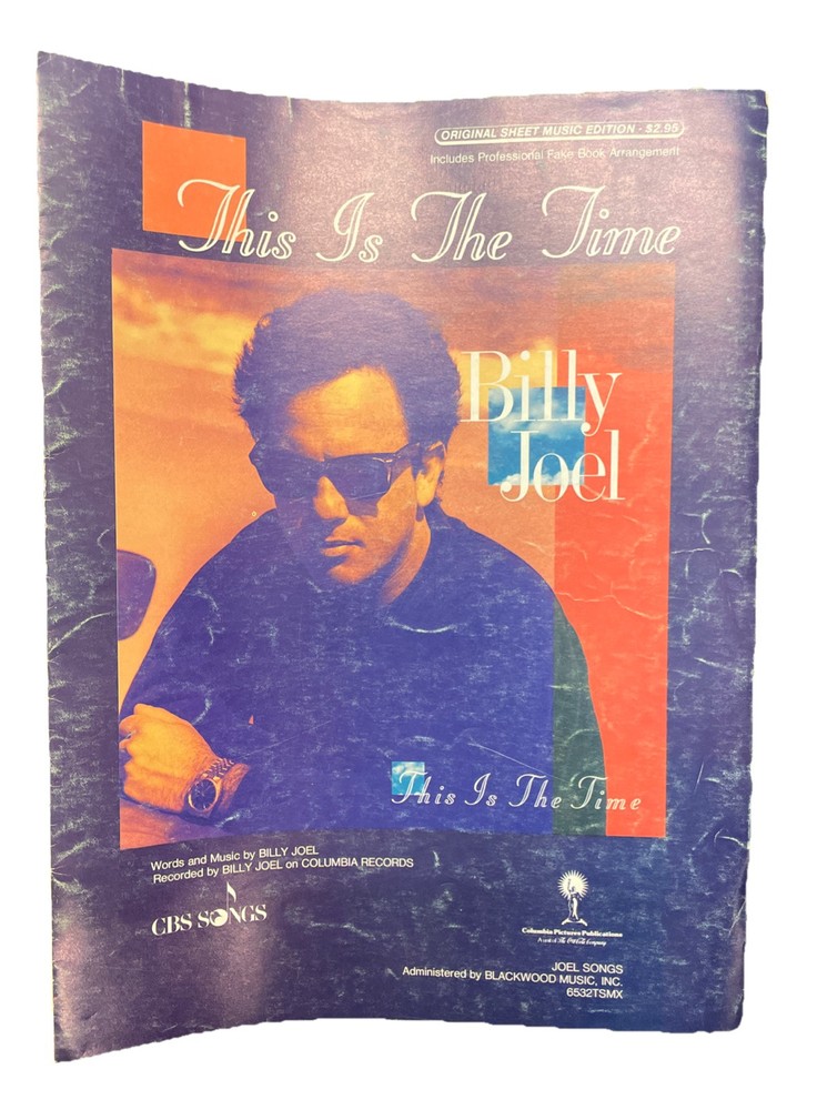 This Is The Time Billy Joel Sheet Music