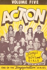 Action Vol 5 Gospel Songs for Boys and Girls Songbook 1957 Smith Singspiration