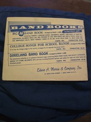 College Songs for School Bands Bb Tenor Saxophone 1951 By Paul Yoder Melrose