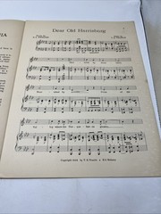 RARE Antique Dear Old Harrisburg Pennsylvania Sheet Music Book 1924 Original PA