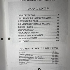 Unspeakable Jack Price Simply Gospel Series Camp Kirkland Sheet Music Book Prism