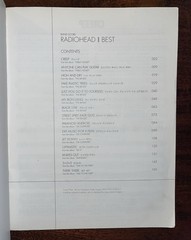 RADIOHEAD II BEST Band Score 2004 Yamaha Music Shinko Music Japan Guitar Tab
