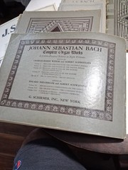 J. S. BACH 12 Book Collection Sheet Music. Organ Works, Orgelbuchlein,…