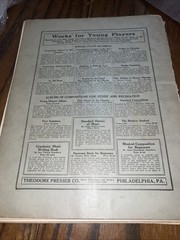 Study Pieces For Special Purposes 1924 Theodore Presser Co Songbook Trills, more