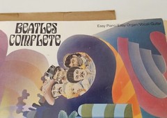 Rare Vintage Beatles Complete Easy Piano Easy Organ Vocal Guitar 146 Songs -Read