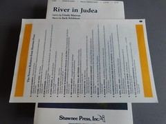 River in Judea – SATB – 1989 sheet music – Shawnee Press