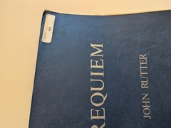 REQUIEM, Vintage, Soprano/ Mixed Choir/ Orchestra – 1986/JOHN RUTTER