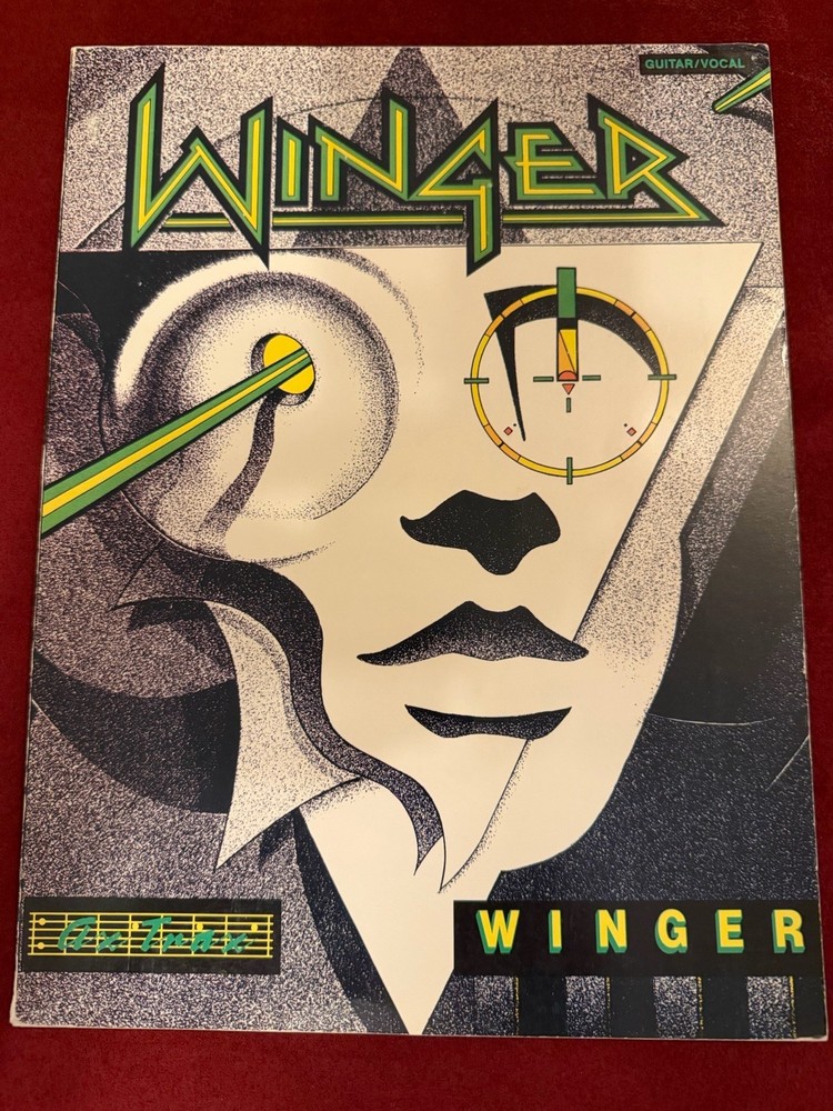 WINGER GUITAR TAB / TABLATURE / SONGBOOK / RARE! Free USA Ship only.