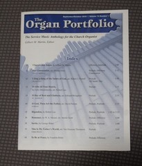 The Organ Portfolio, Sept/Oct 2010