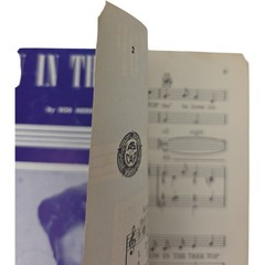 Sparrow in the Tree Top Featured & Recorded by Guy Mitchell Vintage Sheet Music
