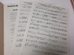 Paul Severson Mark McDunn Concerto for Trumpet & Trombone with Piano Sheet Music
