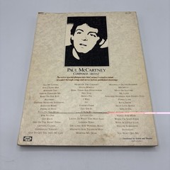 Paul McCartney Composer / Artist Songbook 1981 Art Sheet Music & Photos