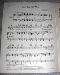 1936 RAP TAP ON WOOD Sheet Music ELEANOR POWELL Born to Dance by COLE PORTER