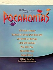 Pocahontas for Trumpet–8 selections (book can also be used for Clarinet).