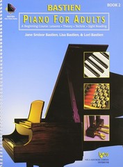 KP2B – Bastien Piano for Adults – Book 2 – Book Only