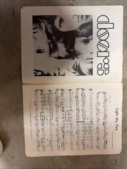 The Doors 1967 Light My Fire Sheet Music by Nipper Music Company Jim Morrison