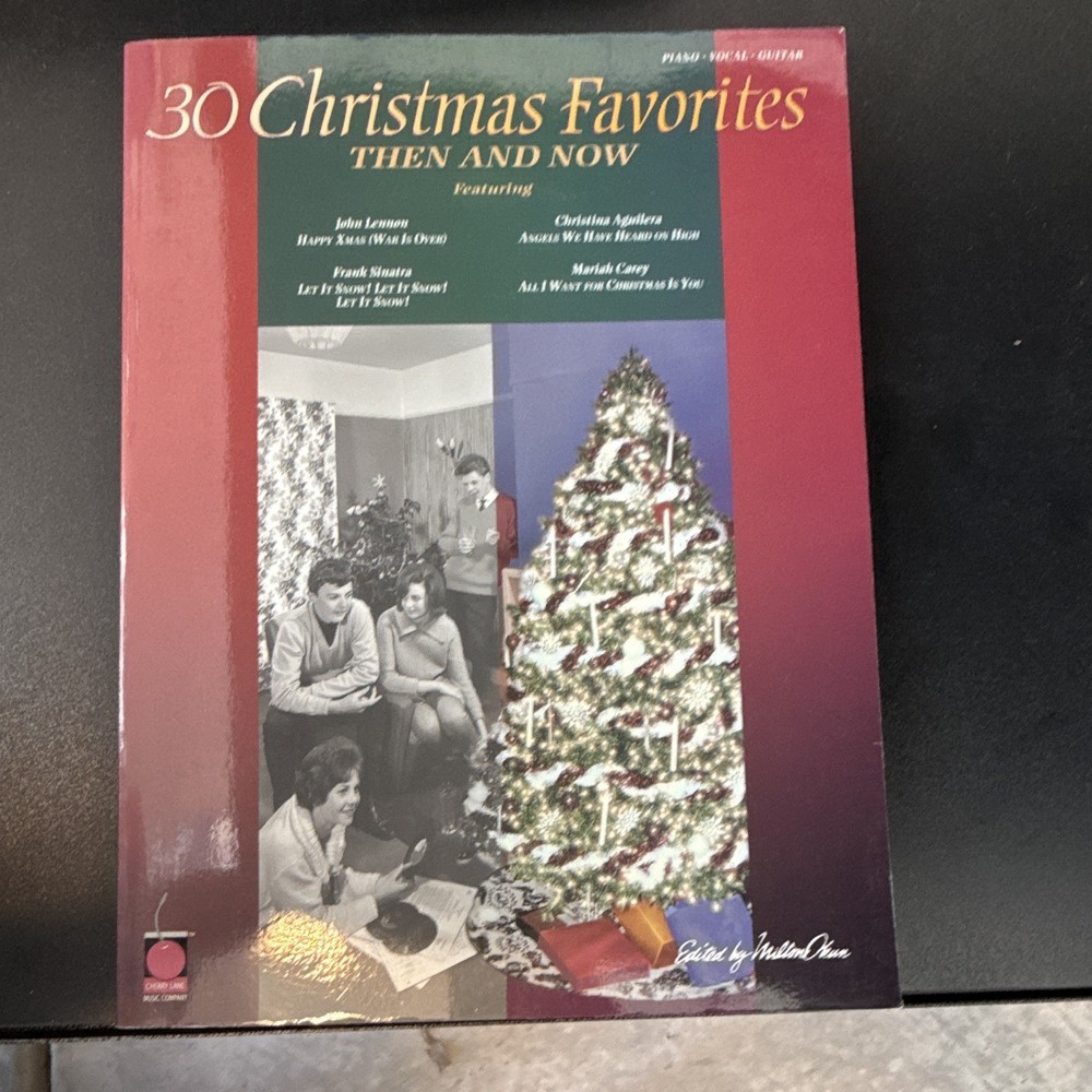 Cherry Lane 30 Christmas Favorites Then and Now Guitar Piano Voice Song Book