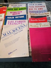 Lot Of 29 Assorted Vintage Sheet Music and music books multiple artists