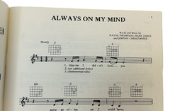 The Hill Street Blues Theme & Always On My Mind Guitar Sheet Music 1982