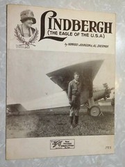 1927 Lindbergh The Eagle Of The USA, Charles Spirit Of St. Louis Aviation Flying