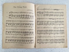 Lot 5 Vtg Violin Piano Sheet Music Duets Indian Love Call Chopin Cello Iris Eyes