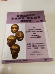 Beatles – Sheet Music Book – 32 pages