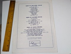 1957 Everly Brothers Sheet Music Bye Bye Love Acuff-Rose Country Rockabilly Vtg