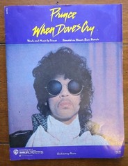 PRINCE When Doves Cry Sheet Music Controversy Music USA 1984