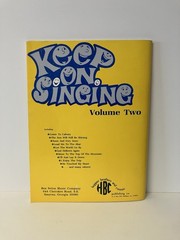 Vintage Keep on Singing Volume 2 Southern Gospel Songbook 1981 Paperback EUC