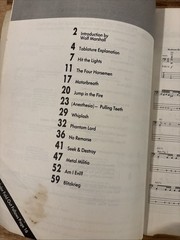 Metallica Kill &lsquo;Em All Bass Guitar Tab Book & Lyrics