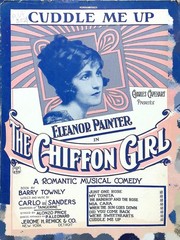 Cuddle Me Up Sheet Music The Chiffon Girl Eleanor Painter 1924 Musical Carlo