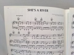 She&rsquo;s A River Sheet Music Simple Minds Piano Vocal Guitar 90s Rock F1AC