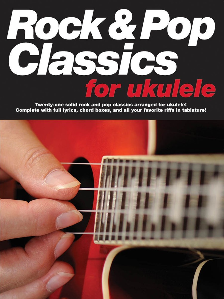 Rock & Pop Classics Ukulele Tab Chord Lyrics 20 Classic Songs Uke Music Book