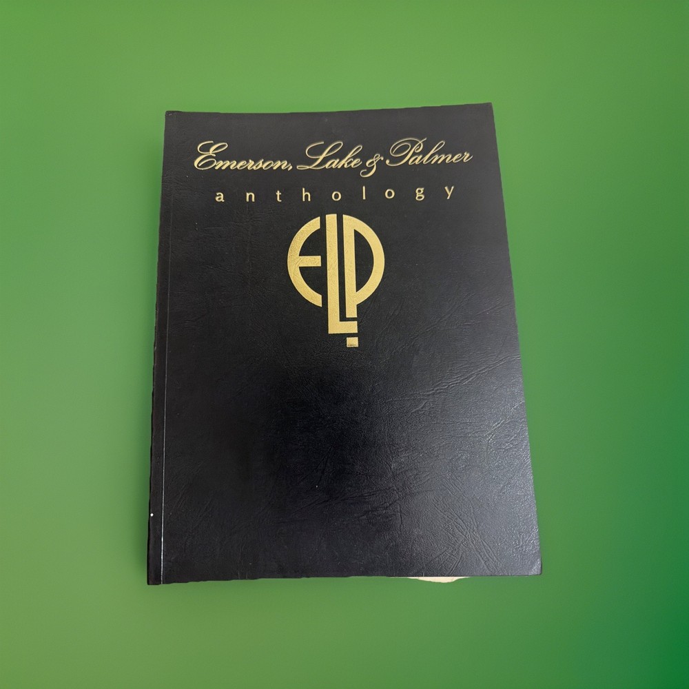 Emerson Lake and Palmer Songbook Anthology 1981 Piano Vocal Guitar Excellent