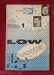 1954 Moody Bible Institute Press LOW VOICE NO.1 Gospel Music Songbook pb