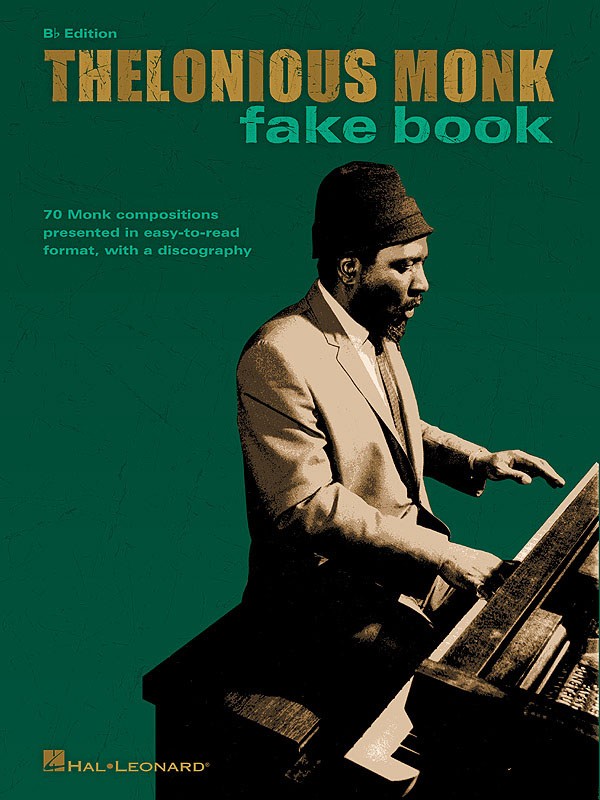 Thelonious Monk Fake Book for Bb Trumpet Clarinet or Tenor Sax Jazz Sheet Music